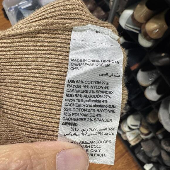 Chicos zenergy pants medium M brown cashmere cotton cozy joggeres athleisure - Picture 4 of 6